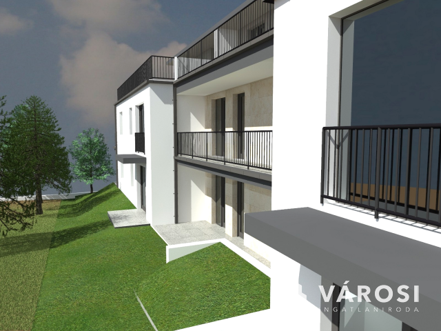 Prémium AA+ 163 m2-es hőszivattyús lakás saját kerttel eladó