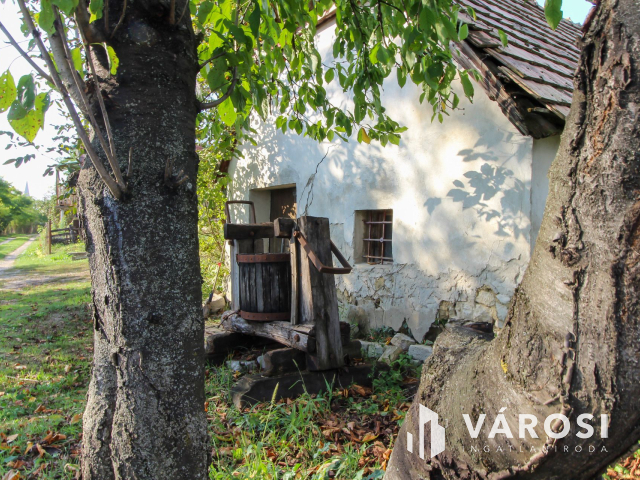 Belterületi nagyméretű telek présházzal és szőlővel Únyon