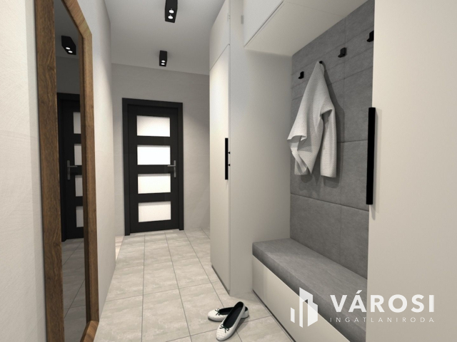 Stílusos otthon nagy terasszal új lakóparkban