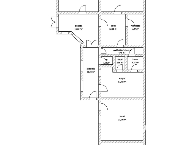 3 szobás kertes ház Orosházán eladó