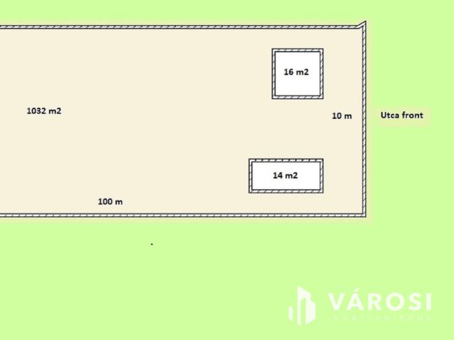 Zártkerti telek Tabajdon 2413 Ft /m2 áron