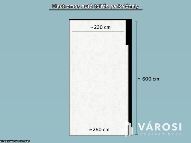 Elektromos autó részére teremgarázs hely, a 13. keületben