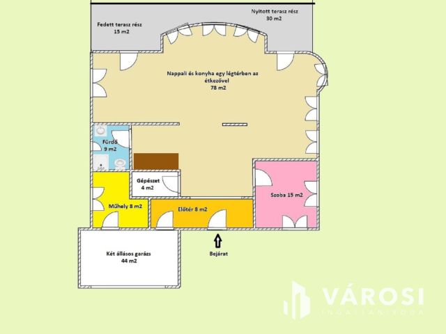 Mediterrán luxusvilla Érd Fenyves-Parkvárosban