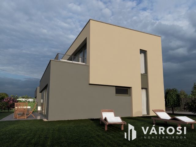 Nem klasszikus ikerház-önálló otthon élmény Ganzkertvárosban