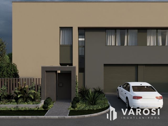 Nem klasszikus ikerház-önálló otthon élmény Ganzkertvárosban