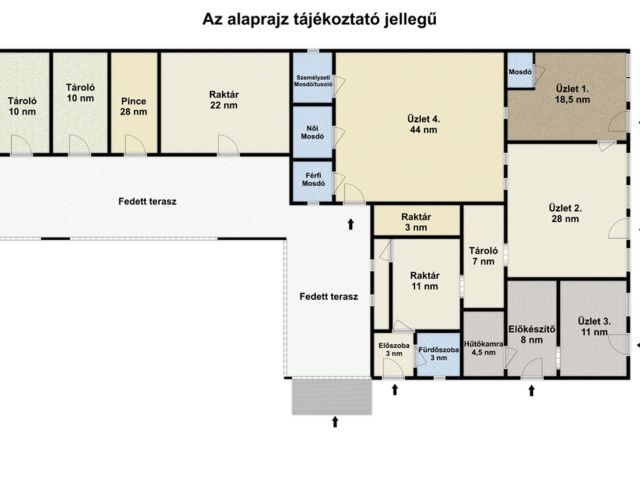 Üzleti lehetőség Kétegyháza központjában, aktív bérlőkkel