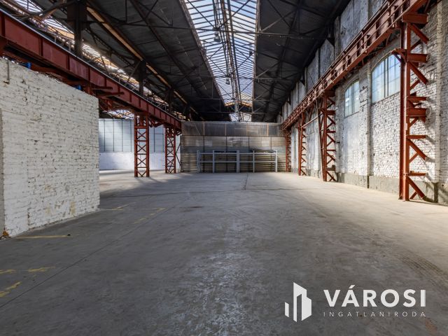 Csepel művek területén, extra méretű raktár kiadó