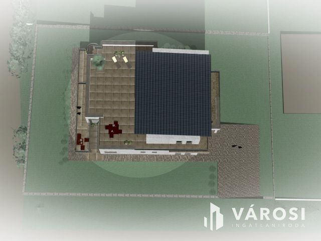 Új építésű ikerház balatoni panorámával